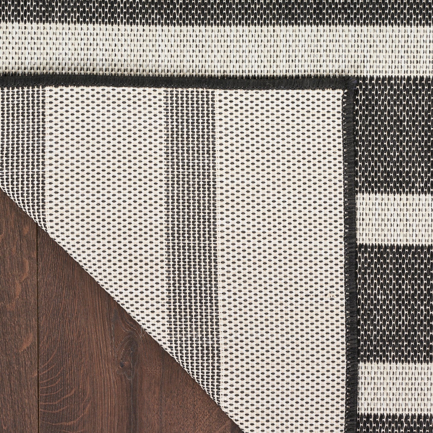 Nourison Selerno Indoor/Outdoor Striped Area Rug.