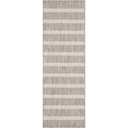 Nourison Selerno Indoor/Outdoor Striped Area Rug.