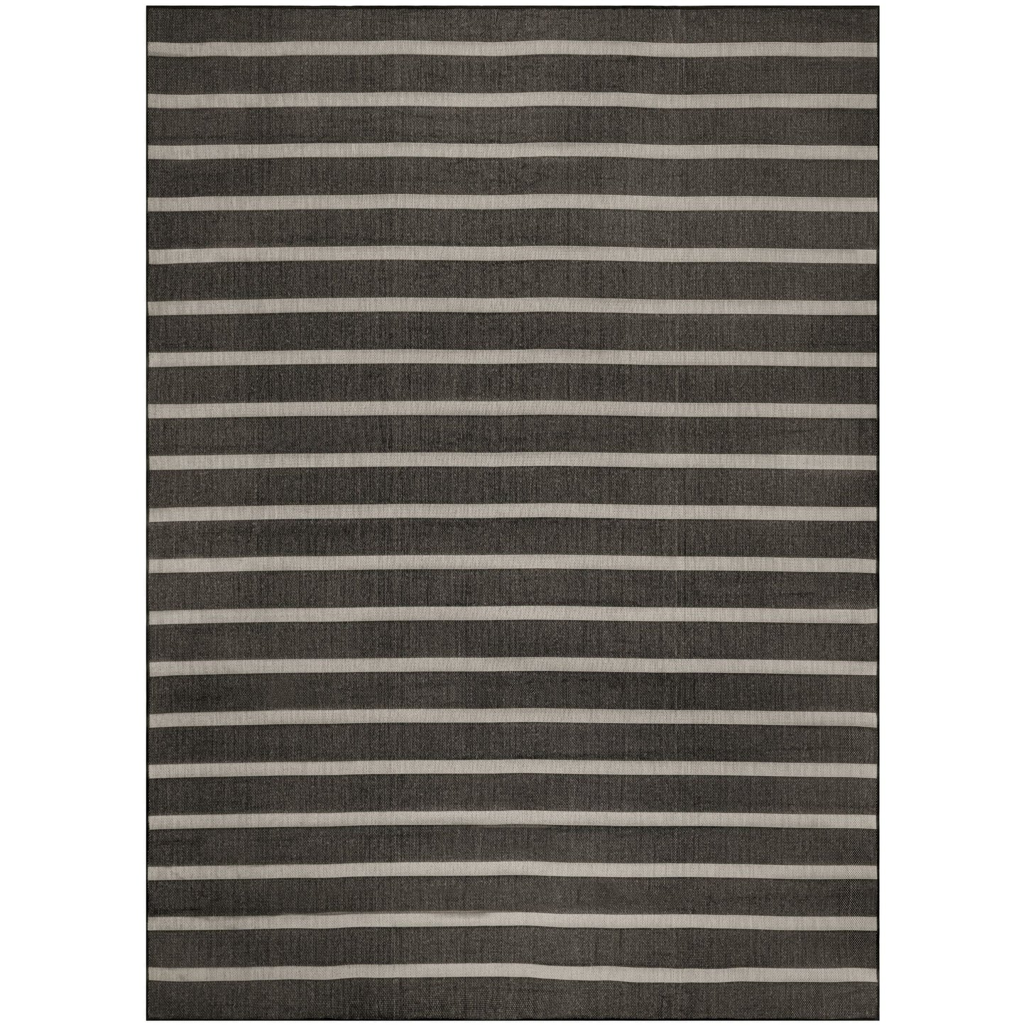 Nourison Selerno Indoor/Outdoor Striped Area Rug.