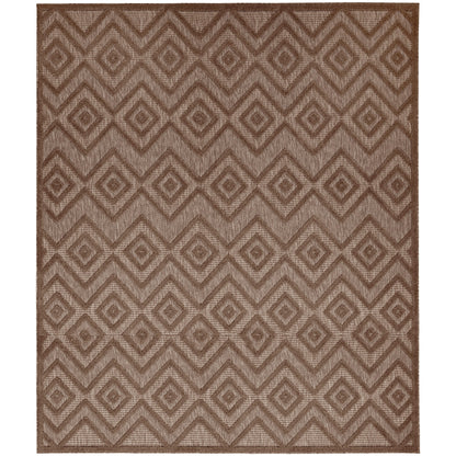 Nourison Versatile Indoor/Outdoor Geometric Flatweave Area Rug