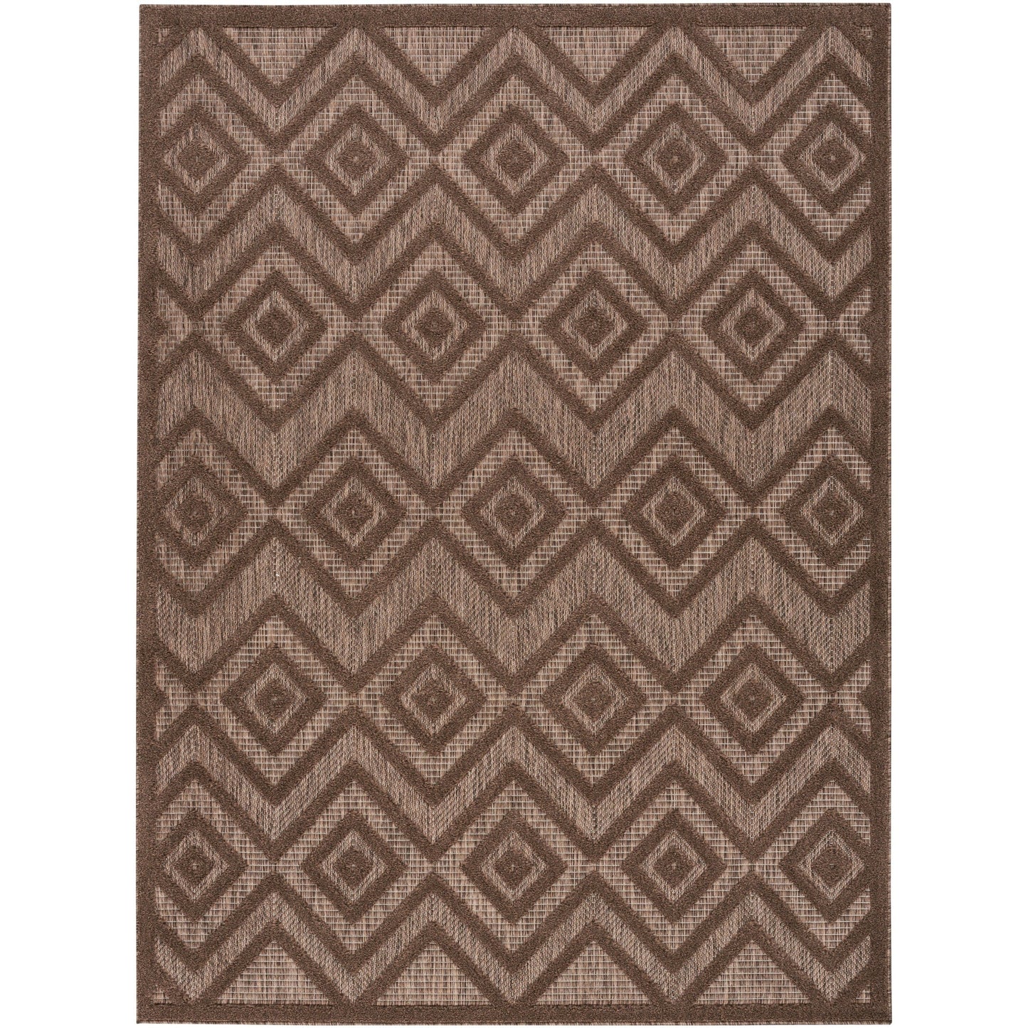 Nourison Versatile Indoor/Outdoor Geometric Flatweave Area Rug