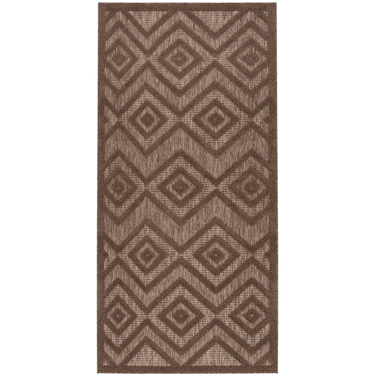 Nourison Versatile Indoor/Outdoor Geometric Flatweave Area Rug