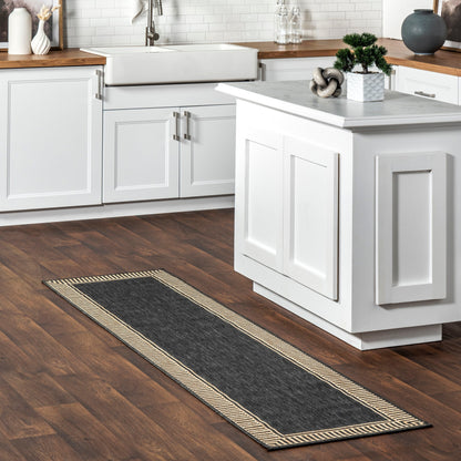 Nuloom Leah Classic Bordered Indoor/Outdoor Area Rug