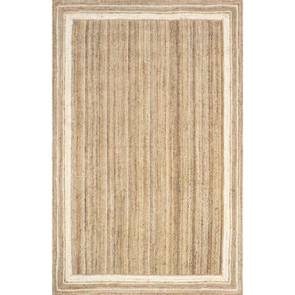 Nuloom Rikki Coastal Braided Jute Area Rug