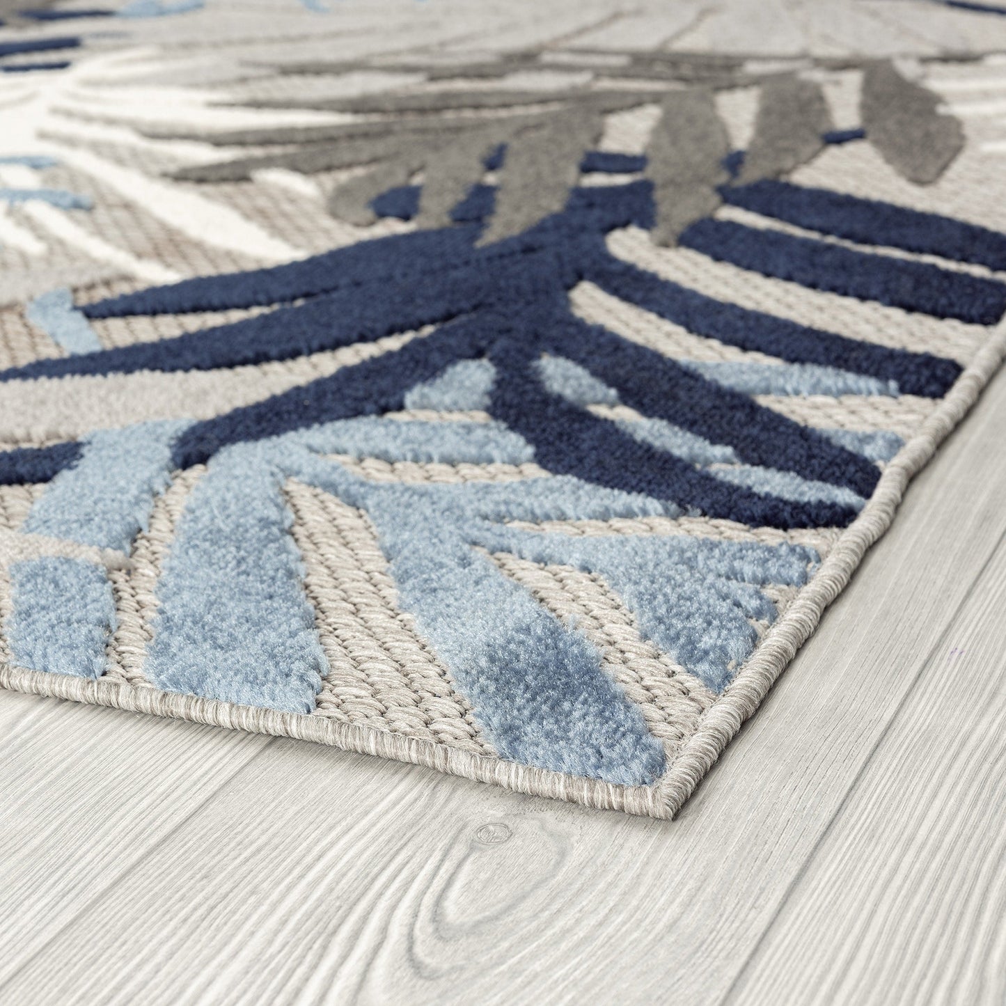 Origin Coastal Floral Indoor/Outdoor Area Rug.