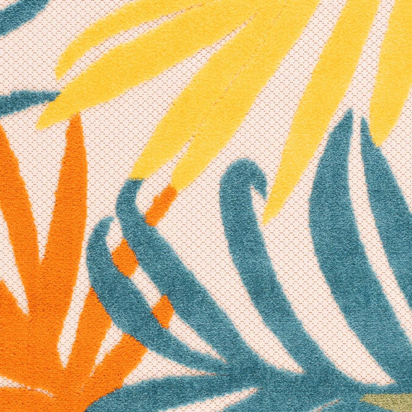 Origin Coastal Floral Indoor/Outdoor Area Rug.