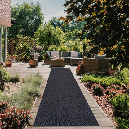 Outdoor/Indoor Custom Size Carpet Runner Rug 36'' wide x your choice of length with Non-Slip PVC Backing