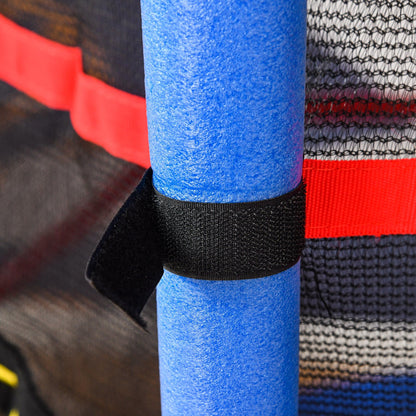 Outsunny 5' Diameter Kids Trampoline with Net for Indoors & Outdoors, Ages 3 to 6