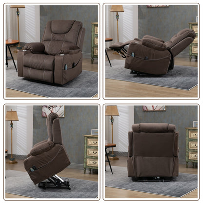Oversized Electric Recliner Chair Elderly Power Lift Chair, 400 lbs.
