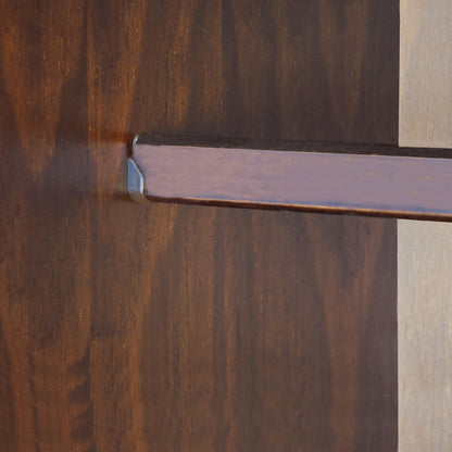 Armoire penderie 3 portes Cosmo 100 % bois massif de Palace Imports avec portes en bois massif ou en miroir