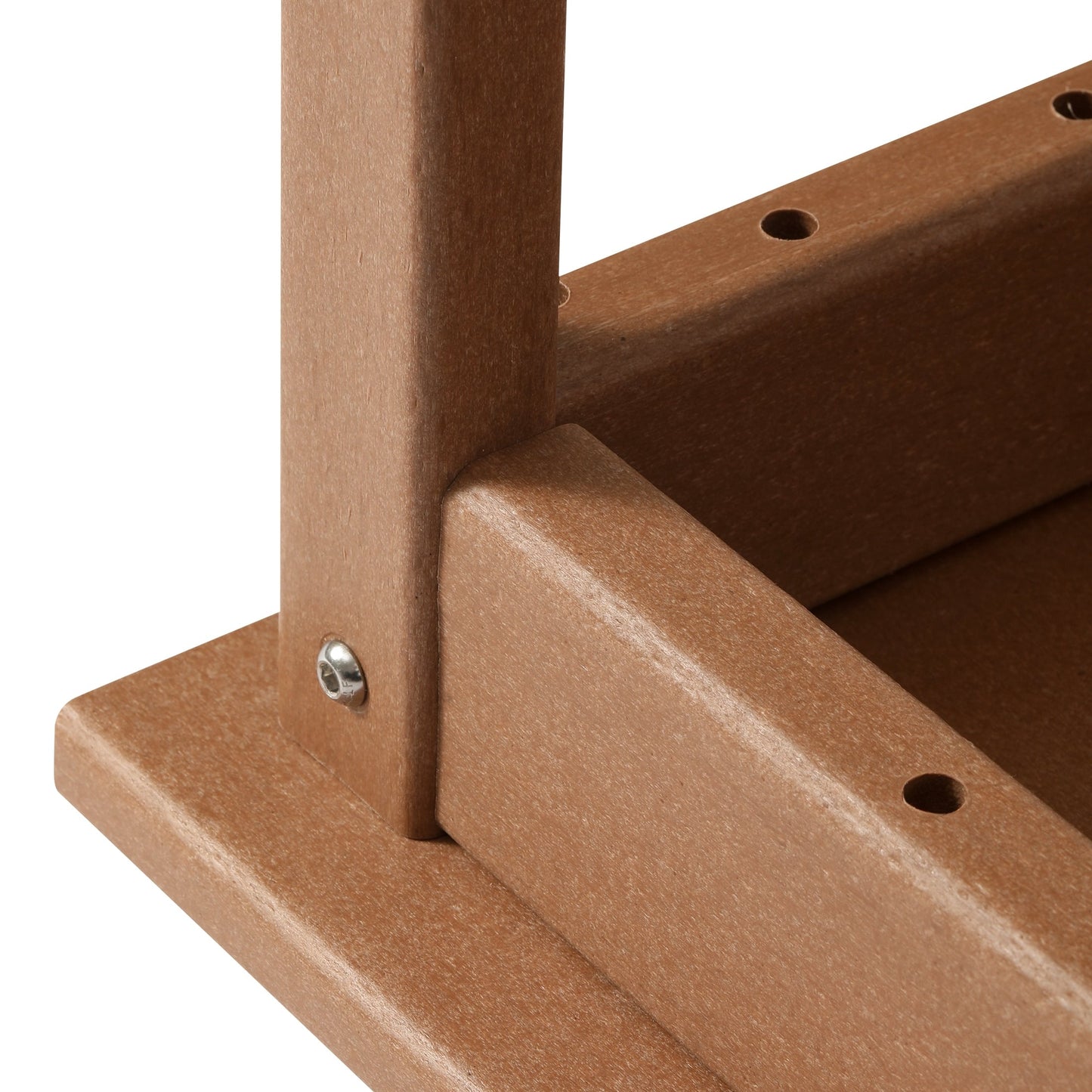 Polytrends Laguna Hdpe All Weather Outdoor Patio Rectangular Coffee Table