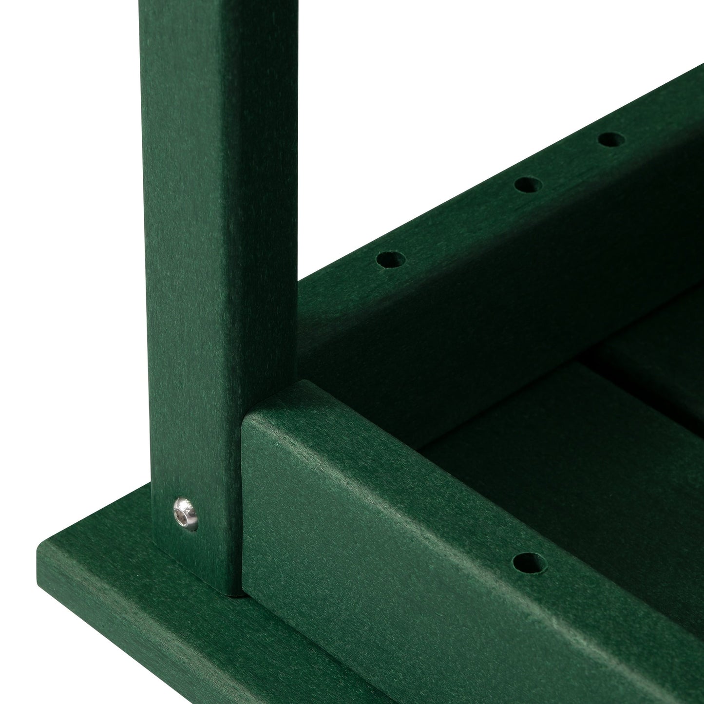 Polytrends Laguna Hdpe All Weather Outdoor Patio Rectangular Coffee Table