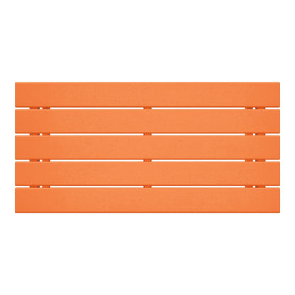 Polytrends Laguna Hdpe All Weather Outdoor Patio Rectangular Coffee Table