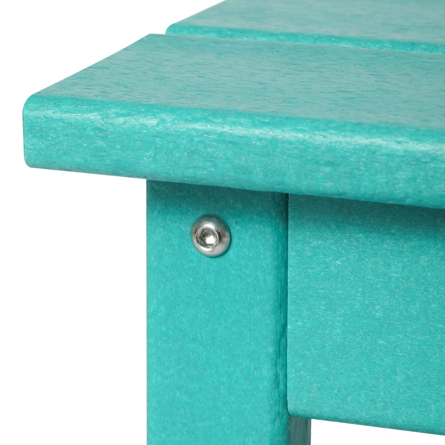 Polytrends Laguna Hdpe All Weather Outdoor Patio Rectangular Coffee Table