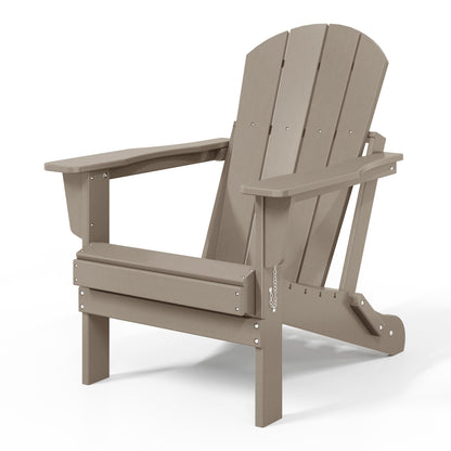 Chaises pliantes Adirondack Polytrends Laguna résistantes aux intempéries (lot de 2)