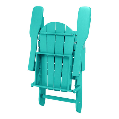 Chaises pliantes Adirondack Polytrends Laguna résistantes aux intempéries (lot de 4)
