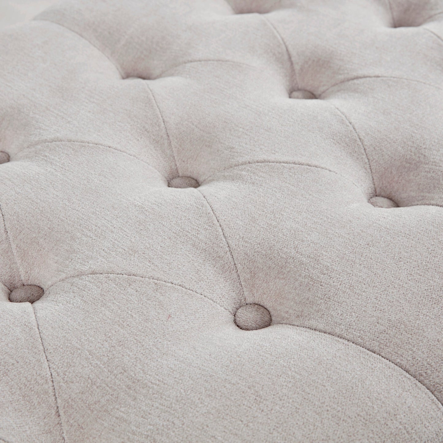 Banc de rangement rembourré à plateau capitonné Sasha de Madison Park