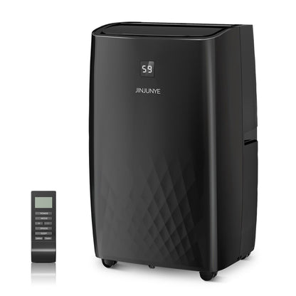 Climatiseur portatif avec chauffage – 12 000 BTU de refroidissement et 10 000 BTU de chauffage pour pièces jusqu'à 700 pi²