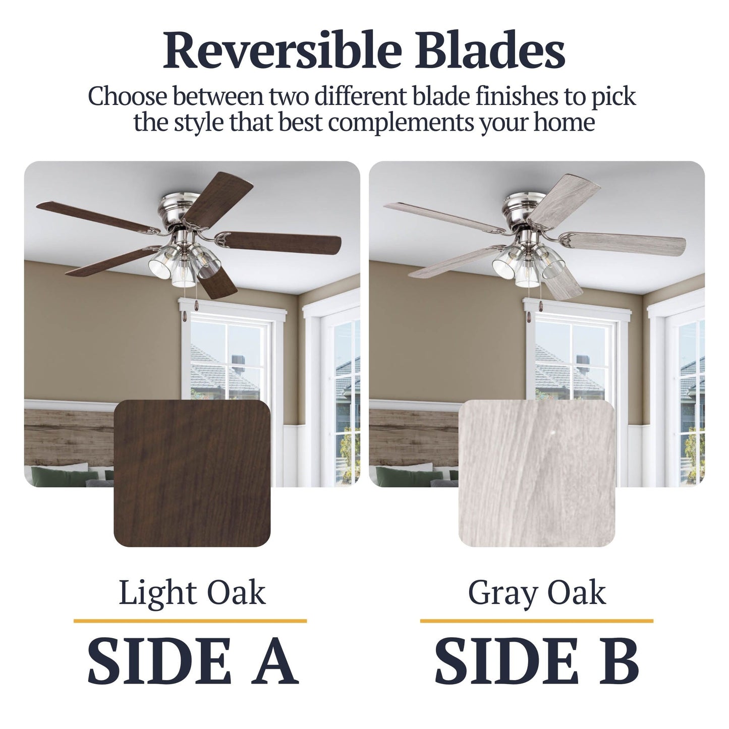 Prominence Home Renton Traditional Farmhouse Indoor Ceiling Fan