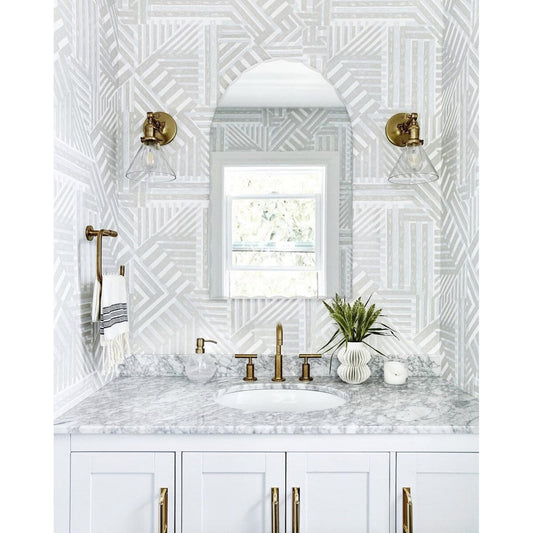 Miroir de salle de bain moderne sans cadre Rita Arch