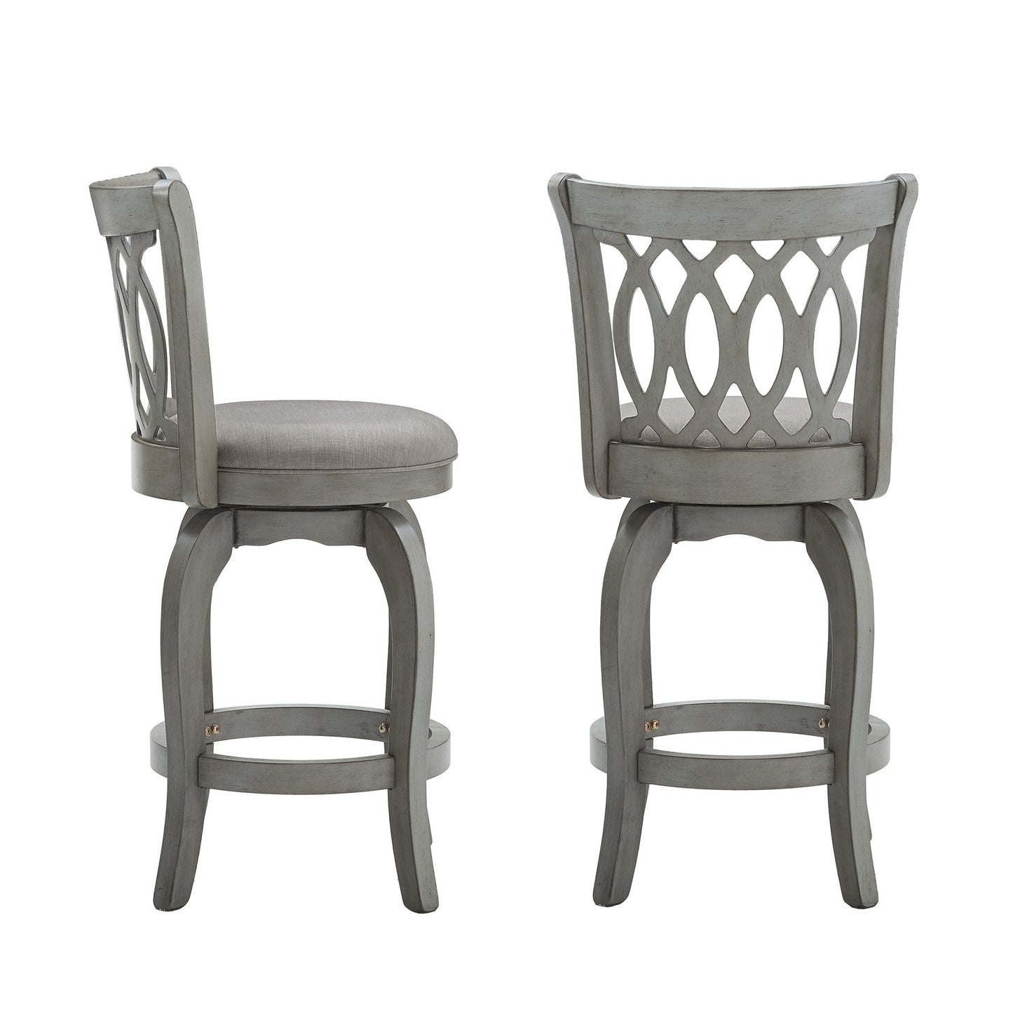 Rovinj Scroll Back Swivel Counter Stool