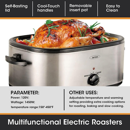 Royalcraft Roaster Oven with Removable Pan