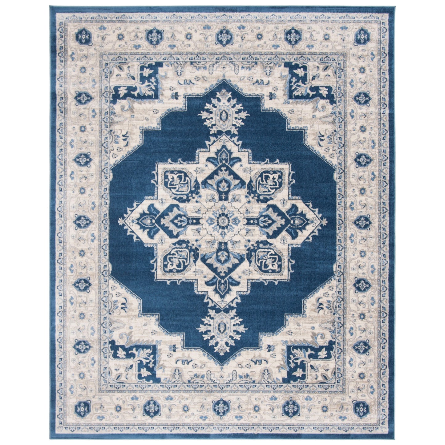 SAFAVIEH Brentwood Vassiliki Traditional Oriental Medallion Rug