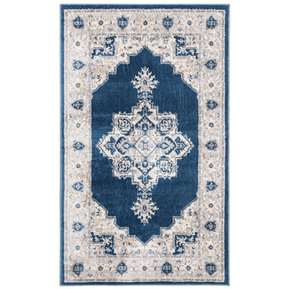 SAFAVIEH Brentwood Vassiliki Traditional Oriental Medallion Rug