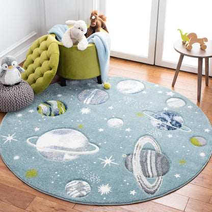 SAFAVIEH Carousel Kids Shaimaa Solar System Rug