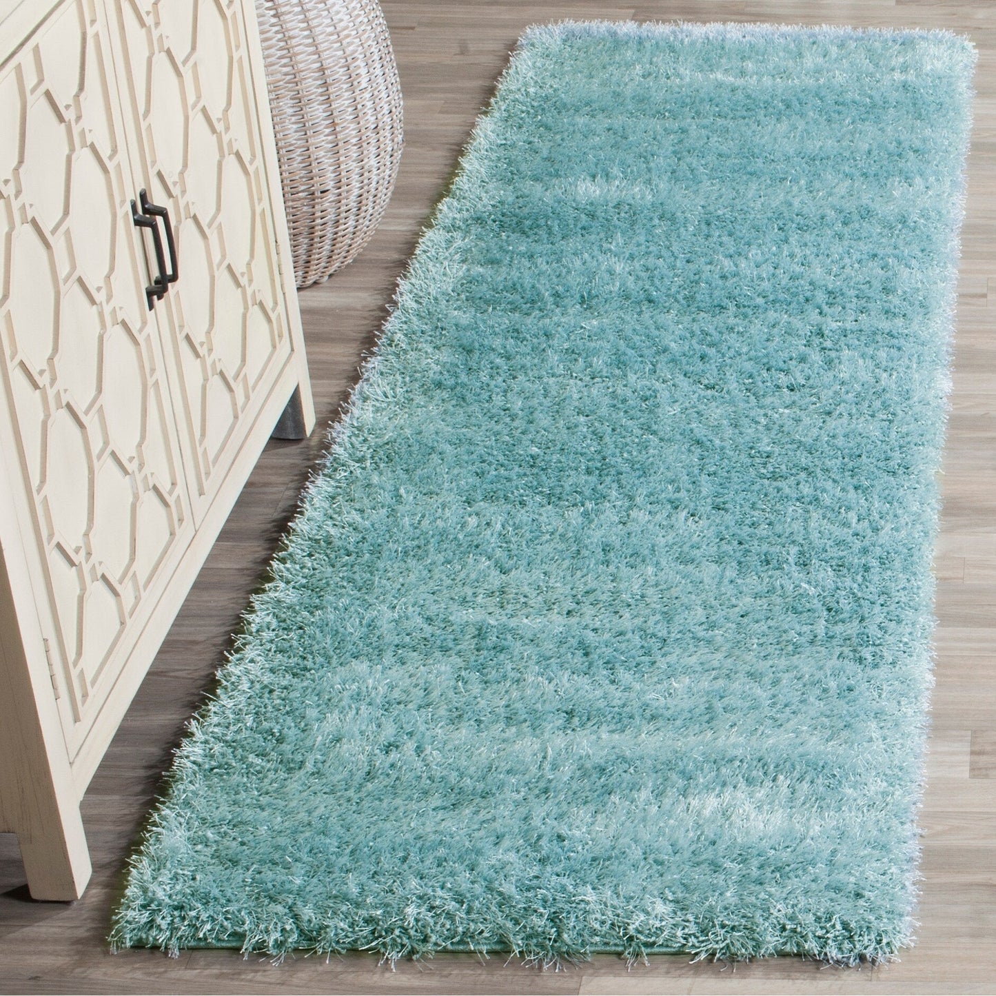 SAFAVIEH Charlotte Shag Truc Solid 2-inch Thick Rug