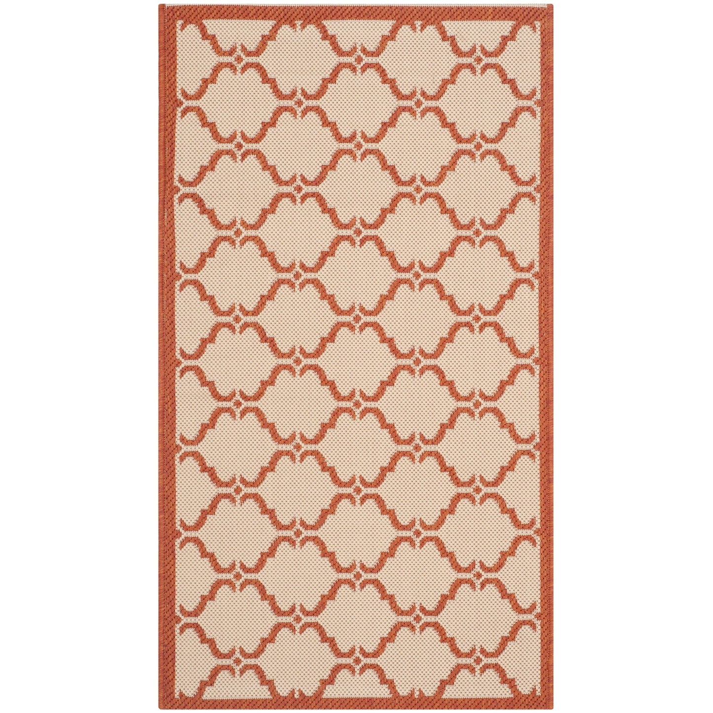 SAFAVIEH Courtyard Charleen Indoor/ Outdoor Waterproof Patio Backyard Rug