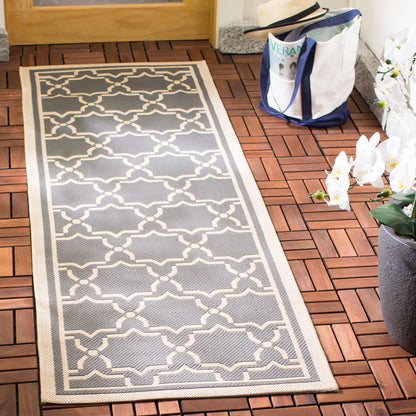 SAFAVIEH Courtyard Gulsin Indoor/ Outdoor Waterproof Patio Backyard Rug