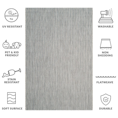 SAFAVIEH Courtyard Ilmur Indoor/ Outdoor Waterproof Patio Backyard Rug