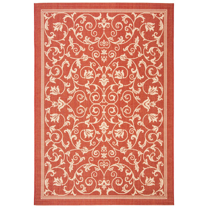 SAFAVIEH Courtyard Miljeta Indoor/ Outdoor Waterproof Patio Backyard Rug