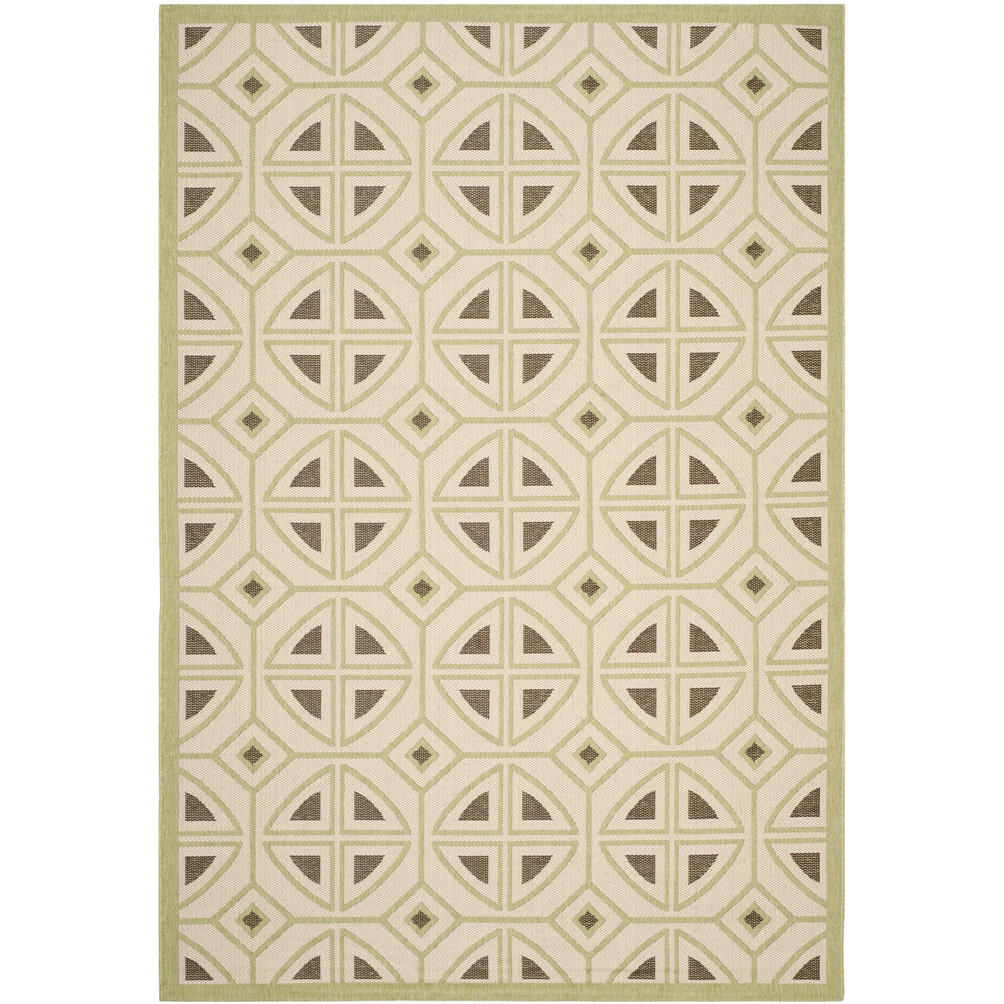 SAFAVIEH Courtyard Saundra Indoor/ Outdoor Waterproof Patio Backyard Rug