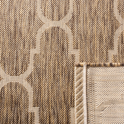 SAFAVIEH Courtyard Sufia Waterproof Trellis Backyard Patio Rug