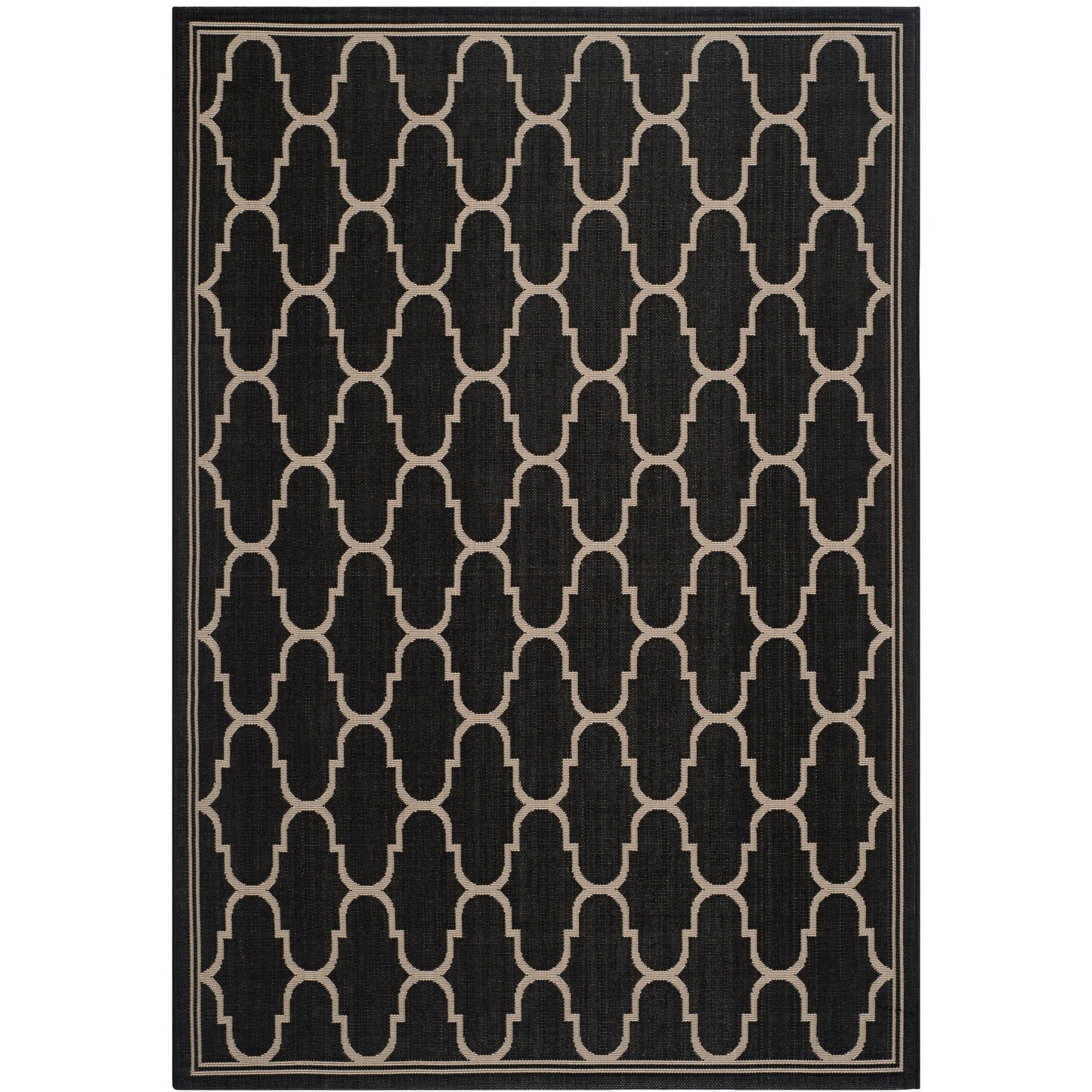 SAFAVIEH Courtyard Sufia Waterproof Trellis Backyard Patio Rug