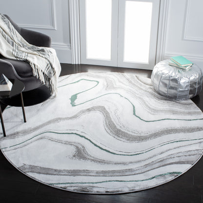 SAFAVIEH Craft Elvyra Modern Abstract Marble Pattern Rug