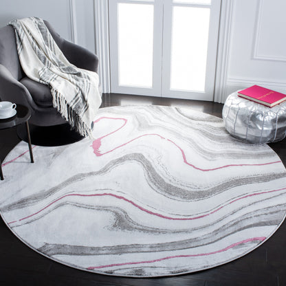 SAFAVIEH Craft Elvyra Modern Abstract Marble Pattern Rug