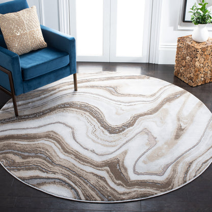 SAFAVIEH Craft Elvyra Modern Abstract Marble Pattern Rug