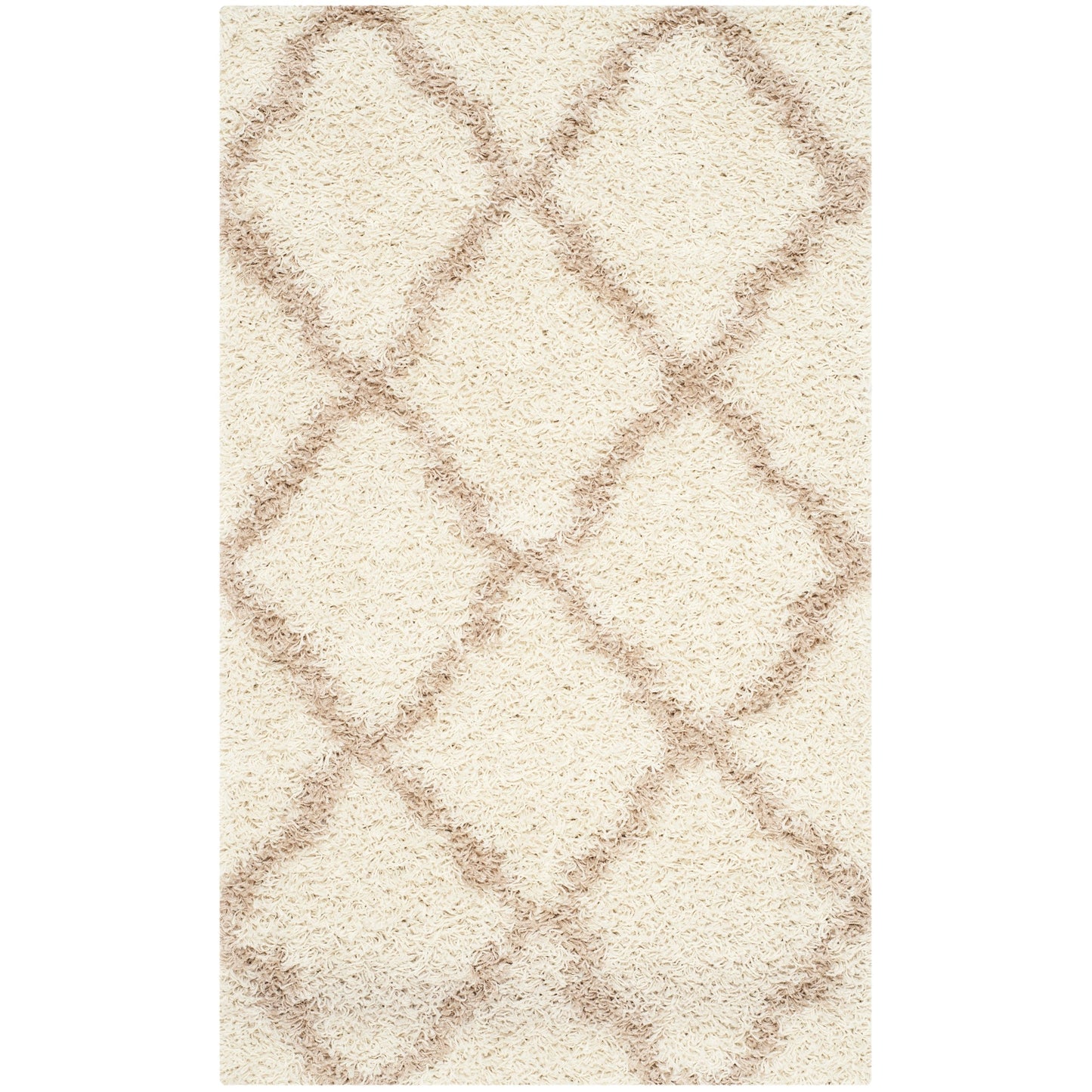 SAFAVIEH Dallas Shag Darina Trellis 1.5-inch Thick Rug