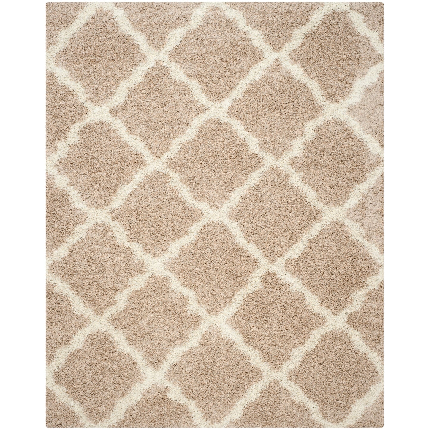 SAFAVIEH Dallas Shag Darina Trellis 1.5-inch Thick Rug