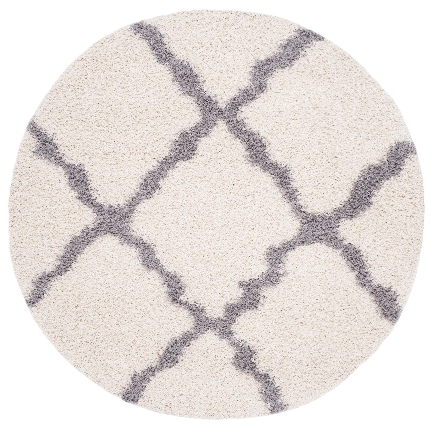 SAFAVIEH Dallas Shag Darina Trellis 1.5-inch Thick Rug