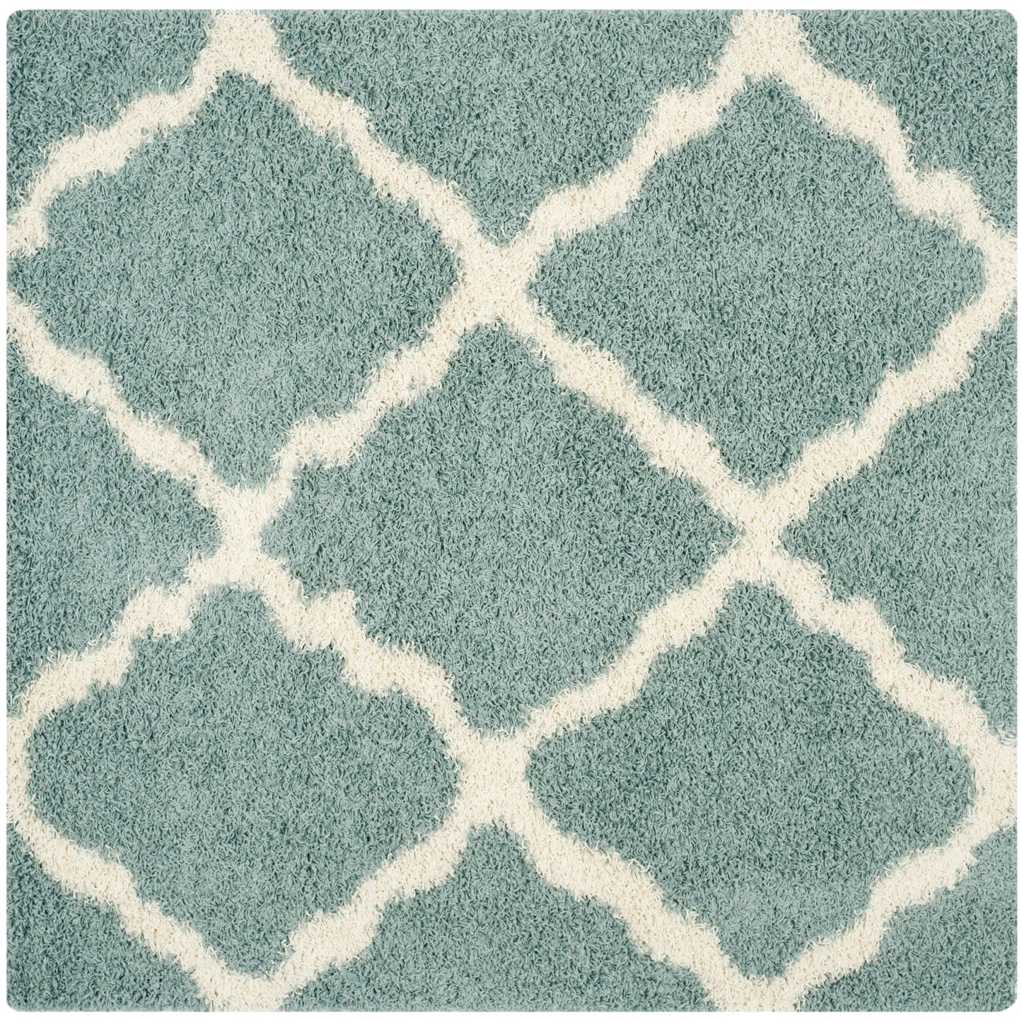 SAFAVIEH Dallas Shag Darina Trellis 1.5-inch Thick Rug