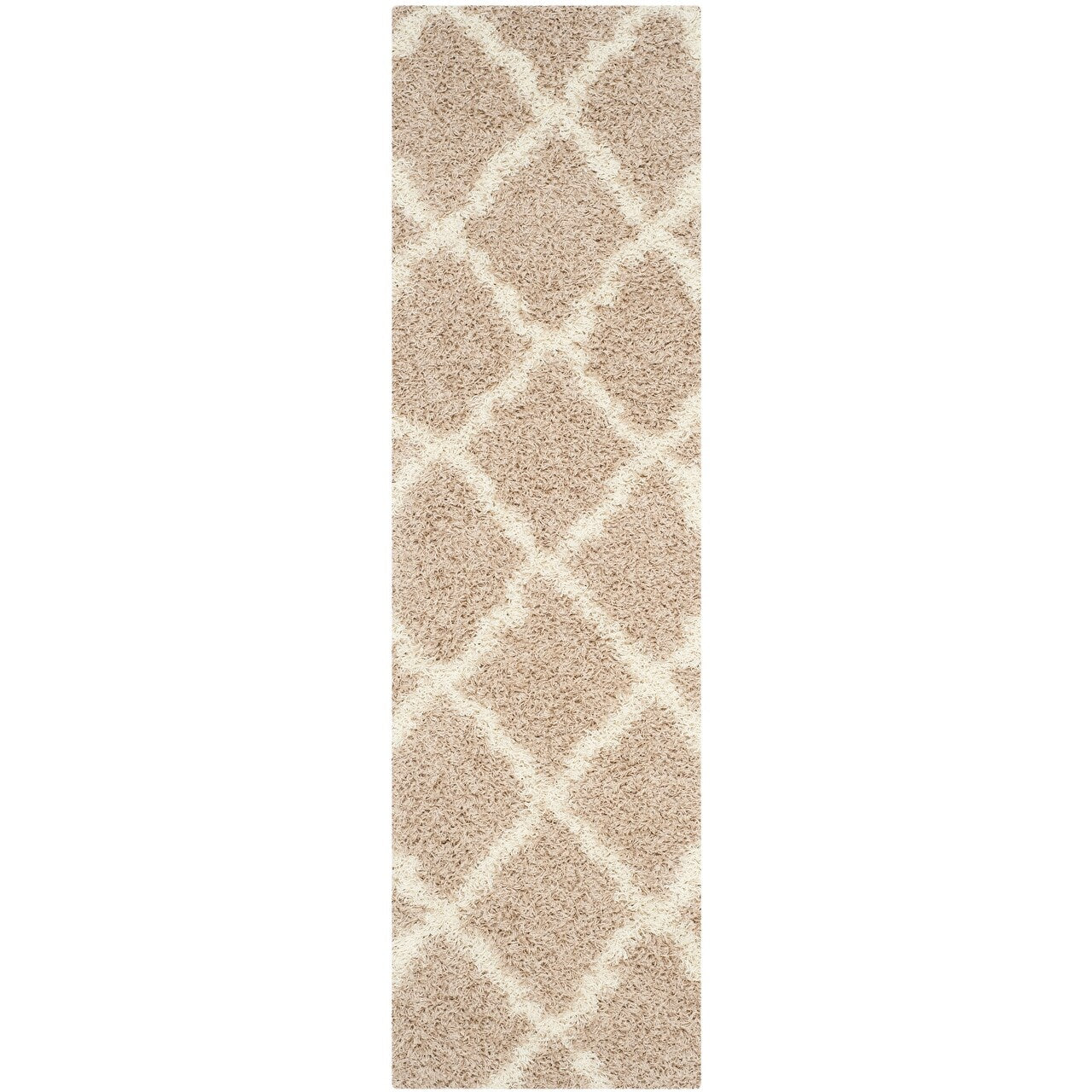 SAFAVIEH Dallas Shag Darina Trellis 1.5-inch Thick Rug