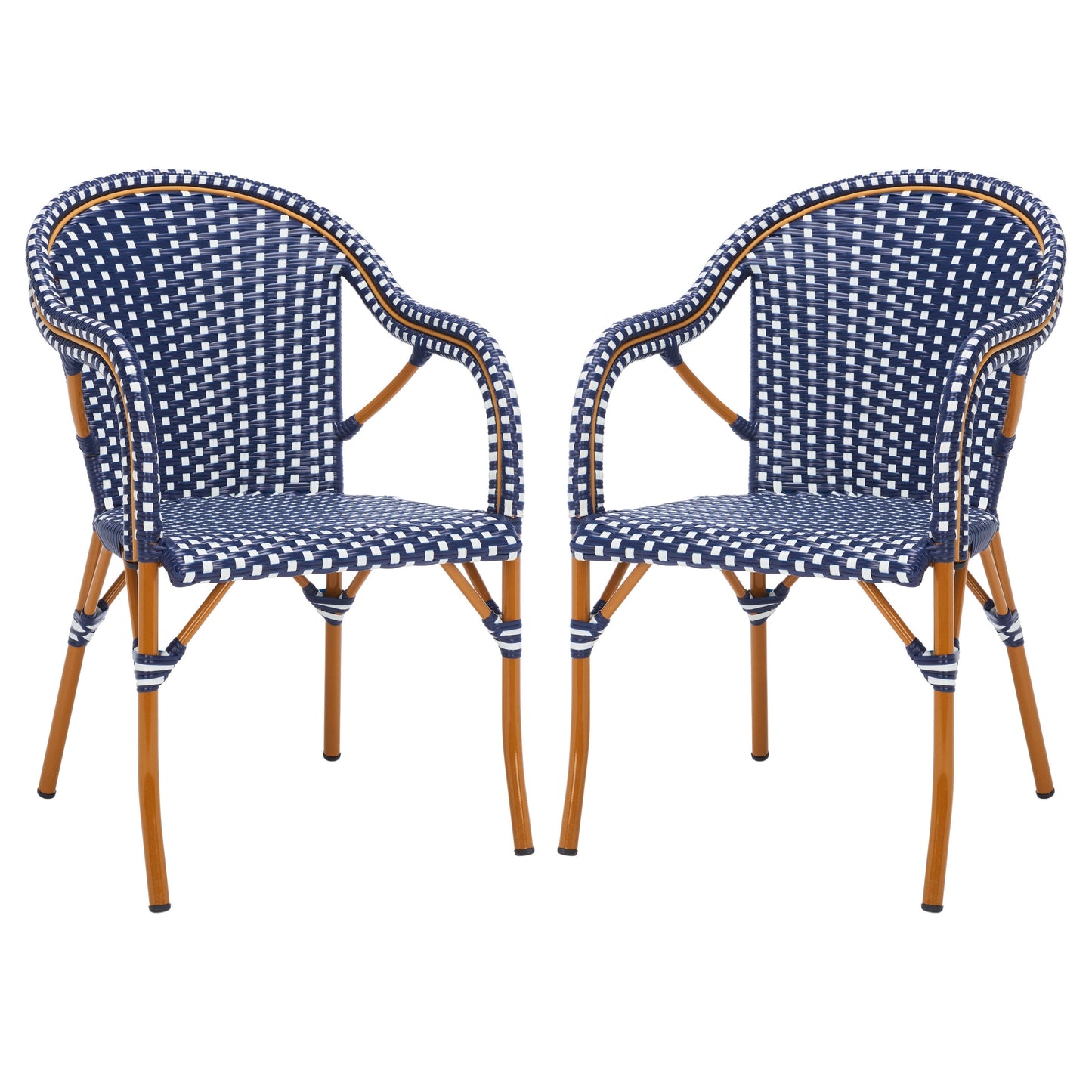 SAFAVIEH Doreth Arm Chair (Set of 2) - 23Wx36Dx25H
