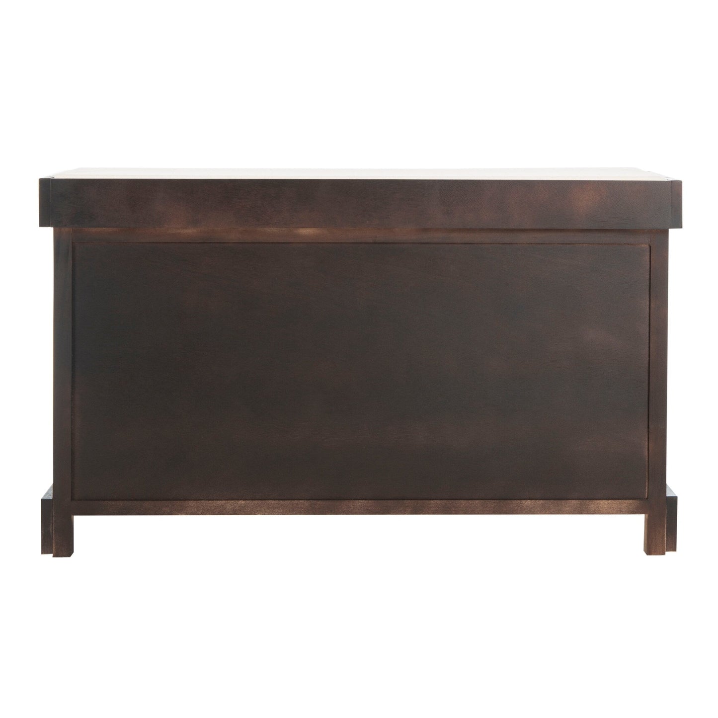 Banc de rangement tressé marron Euphemia de SAFAVIEH - 33,5 x 16,1 x 19,9 - 34 L x 16 P x 20 H