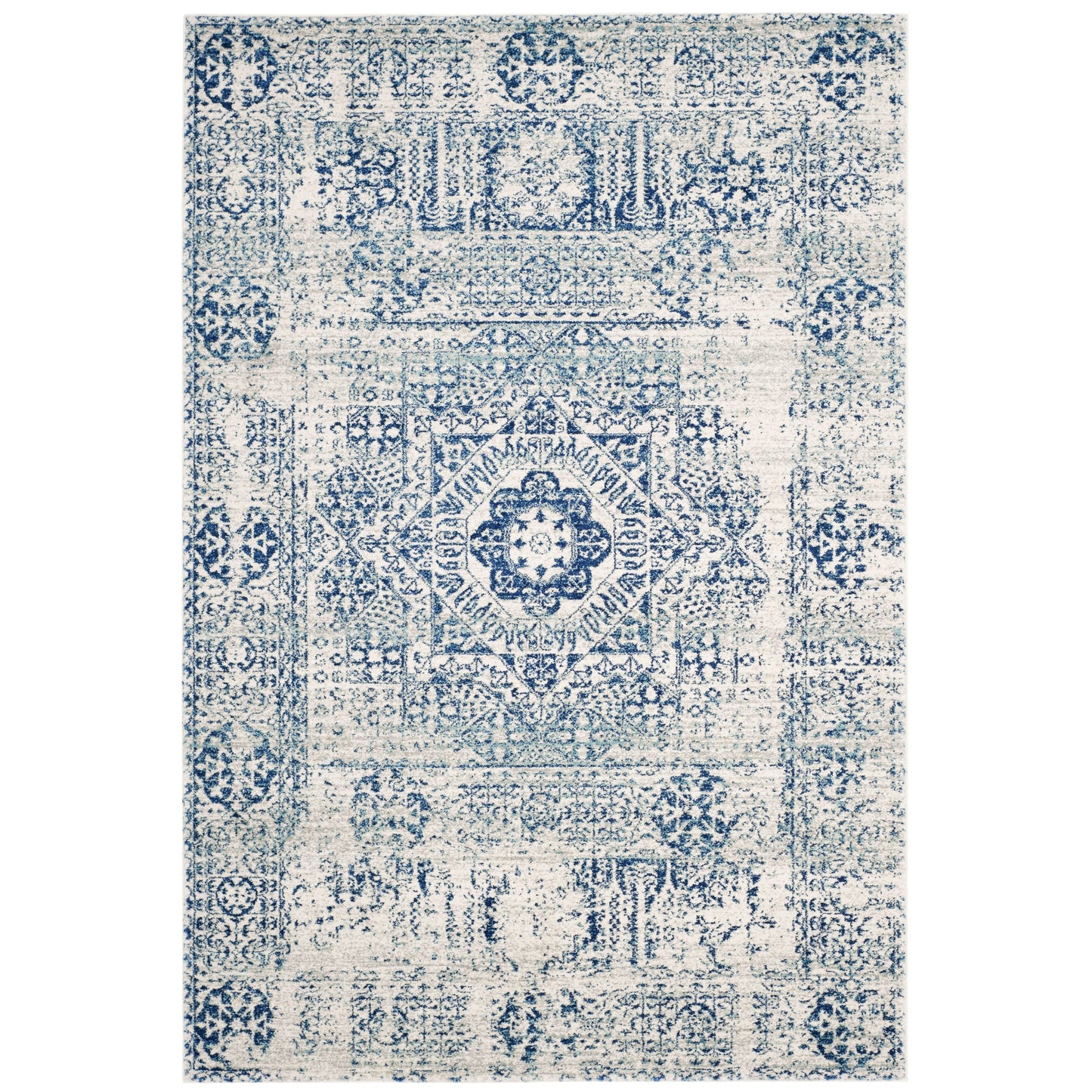 SAFAVIEH Evoke Gioia Vintage Boho Medallion Distressed Rug