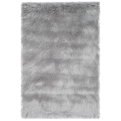SAFAVIEH Faux Sheep Silke Skin 2.4-inch Thick Rug