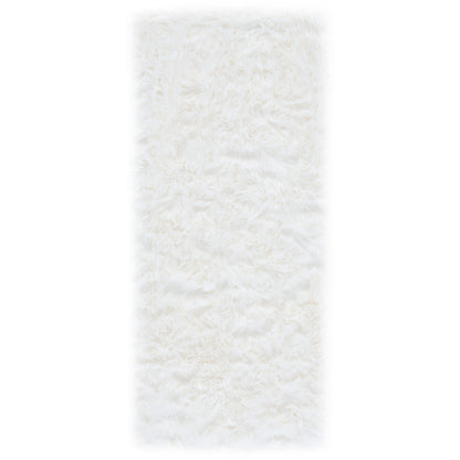 SAFAVIEH Faux Sheep Silke Skin 2.4-inch Thick Rug